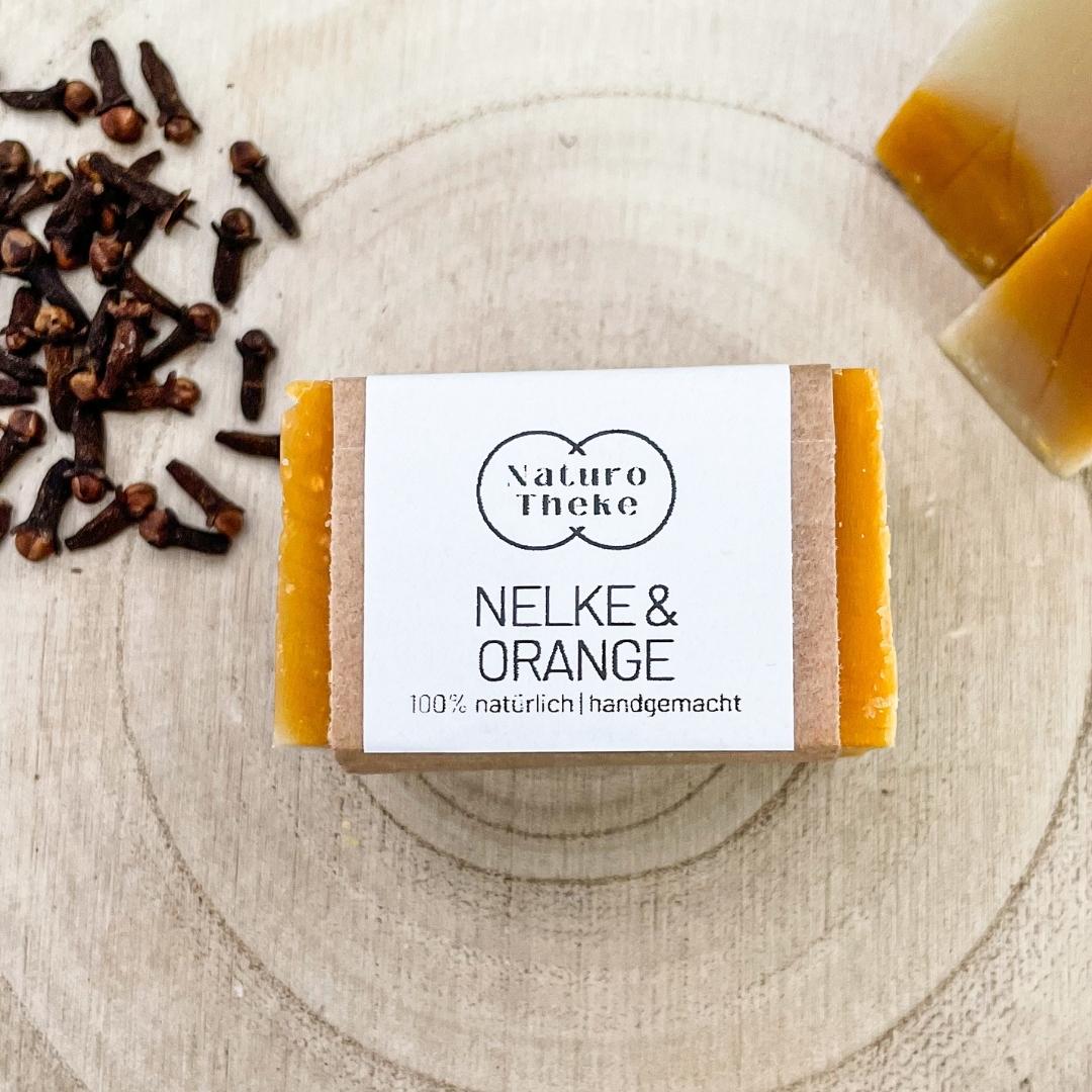 Winterseifen vegan (Nelke Orange + Mandarine)