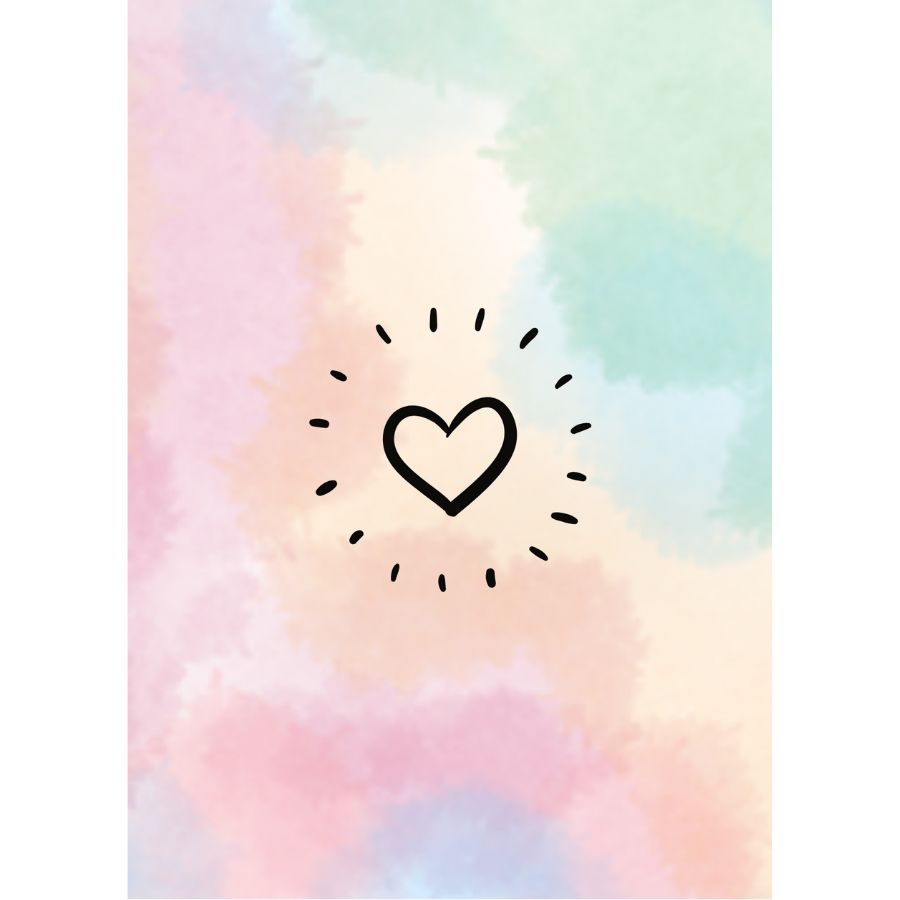 Postkarte - Herz 💌