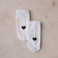 Socken Herz schwarz