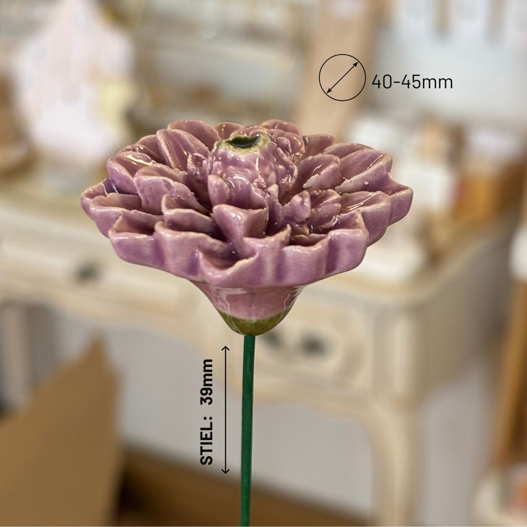 Dahlie NEU – Keramikblume