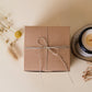 Kerze im Tiegel + Geschenkbox - Vanille