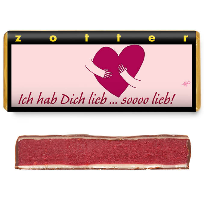 Ich hab Dich lieb...soooo lieb! Schokolade