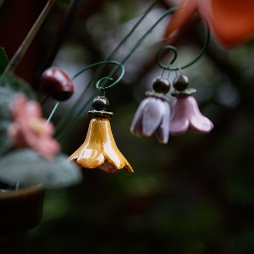 Glockenblume – Keramikblume