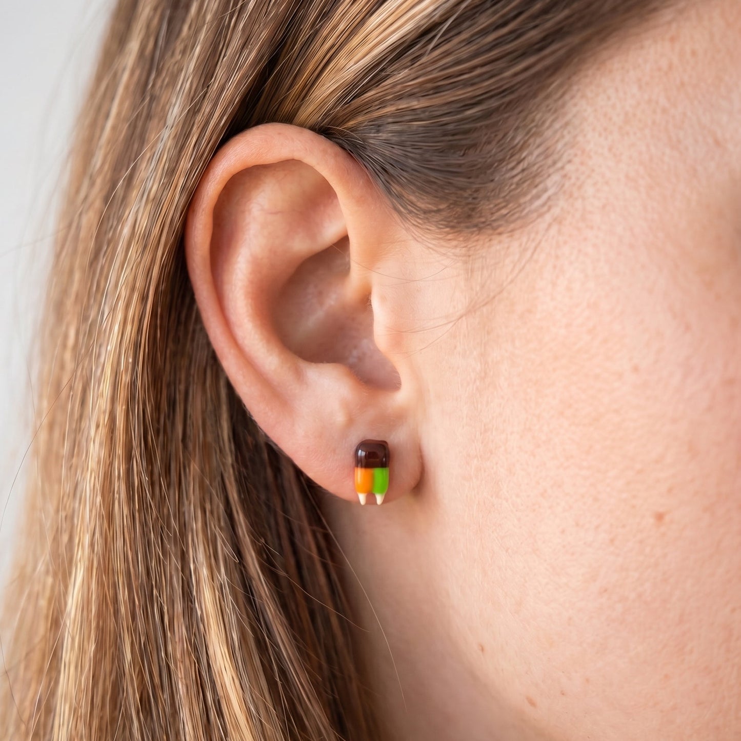 Eis Ohrringe Stecker (Aktuelle Produktionszeit 7 Werktage!)