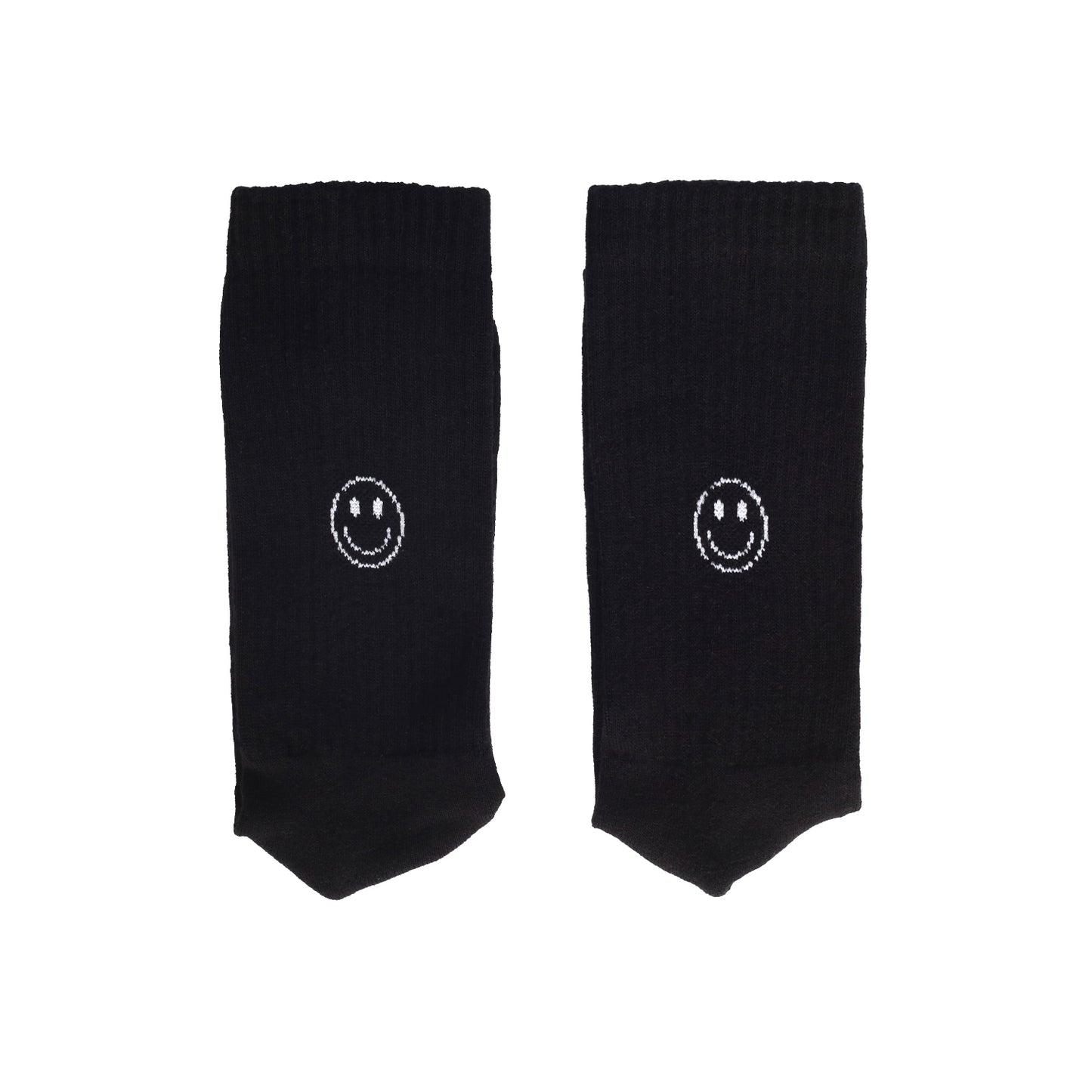 Socken schwarz Smiley