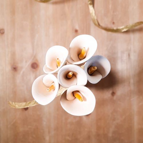 Calla Lilien aus Keramik