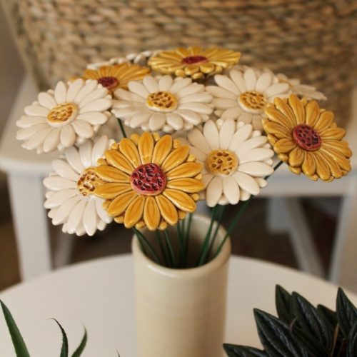 Gerbera aus Keramik Wien