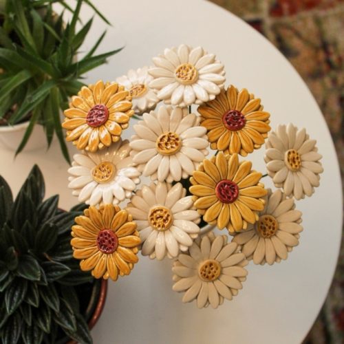 weiß gelbe Gerbera wien