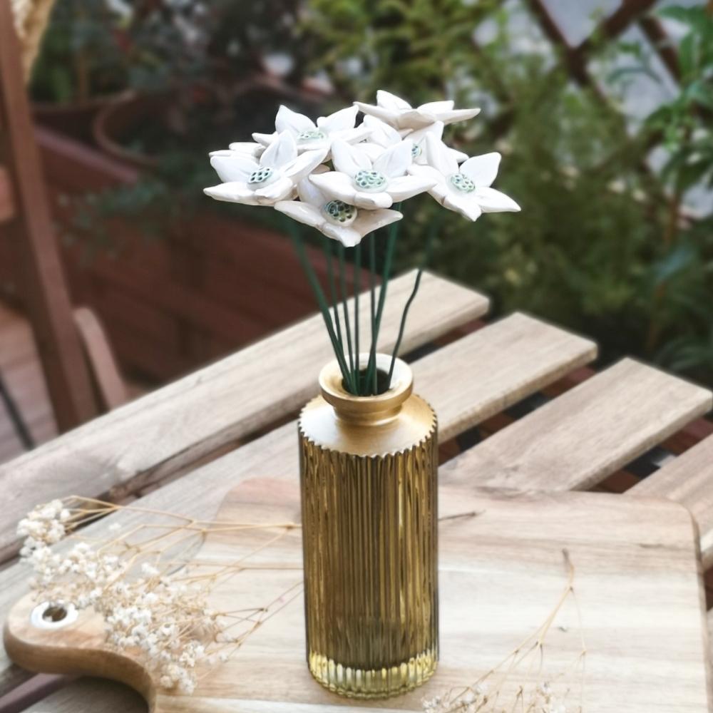 Edelweiß – Keramikblume