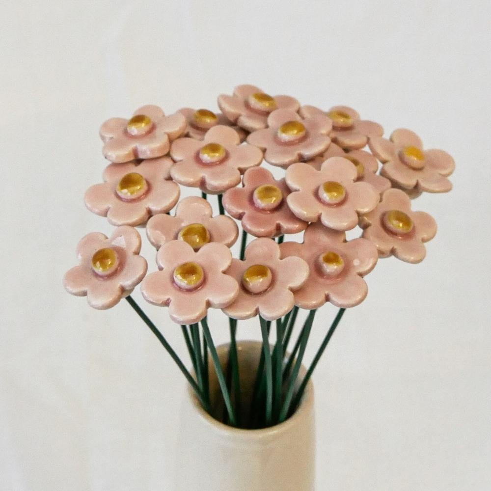 Erdbeerblume – Keramikblume