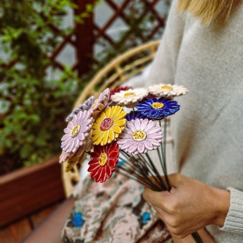 Gerbera – Keramikblume
