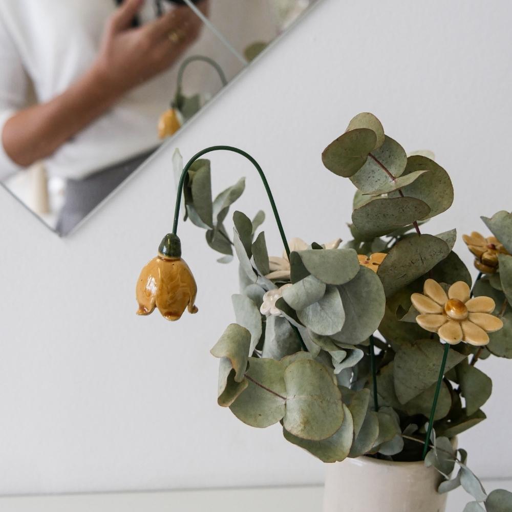 Knotenblume – Keramikblume