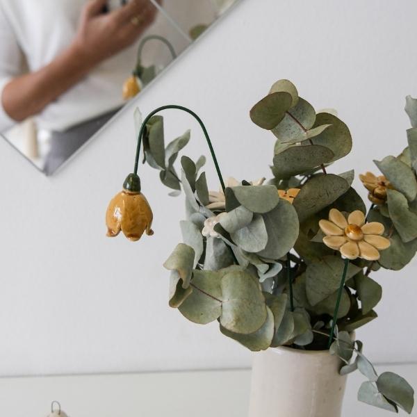 Knotenblume – Keramikblume