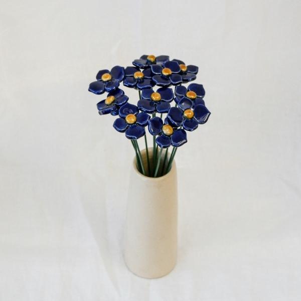 Hortensie groß – Keramikblume