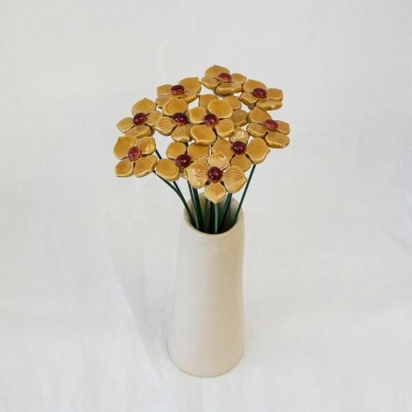 Hortensie groß – Keramikblume