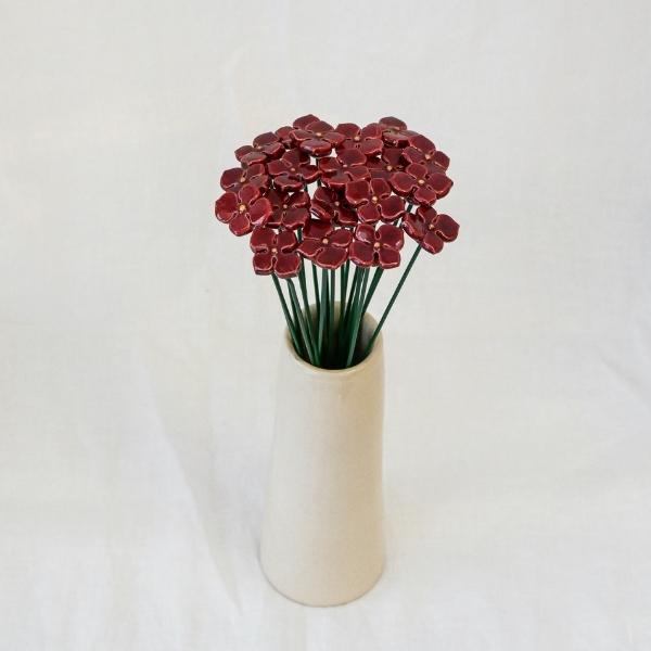 Hortensie klein – Keramikblume