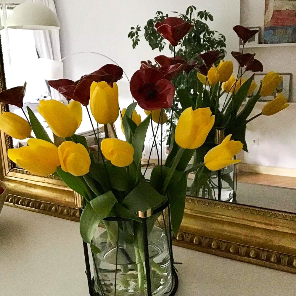 Mohnblume groß – Keramikblume