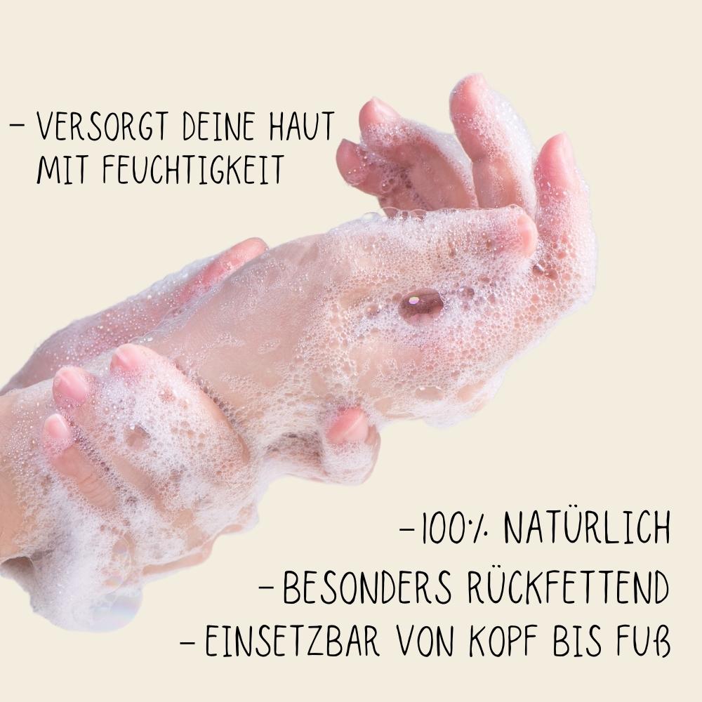 Ziegenmilch und Honig Naturseife