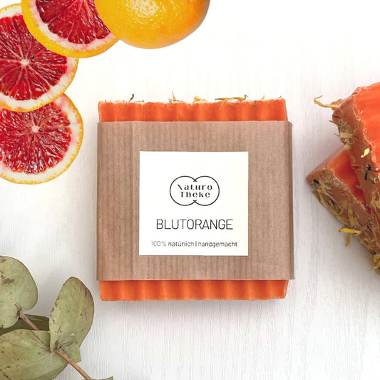 Blutorange Naturseife
