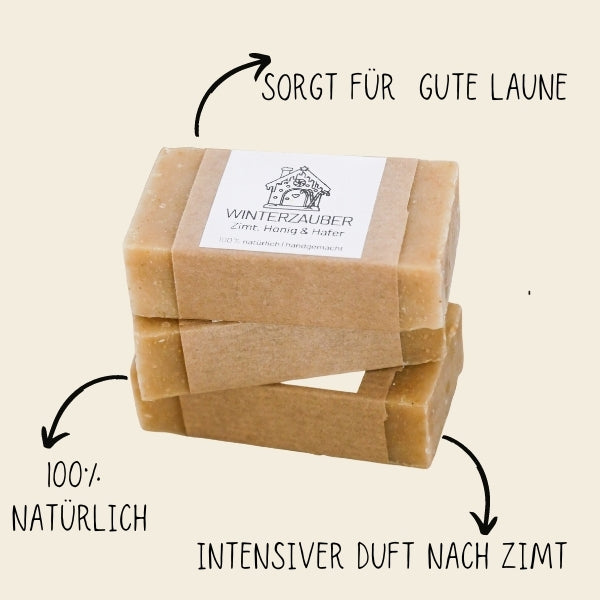 Winterseifen (Winterzauber + Ziegenmilch & Sanddorn)